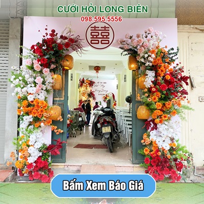 Cổng hoa ăn hỏi/cưới Cưới Hỏi Long Biên